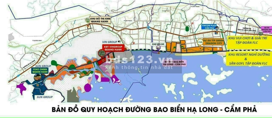Bán đất nền ven biển dự án Green Dragon City Cẩm Phả: giá rẻ liên hệ 0989250051