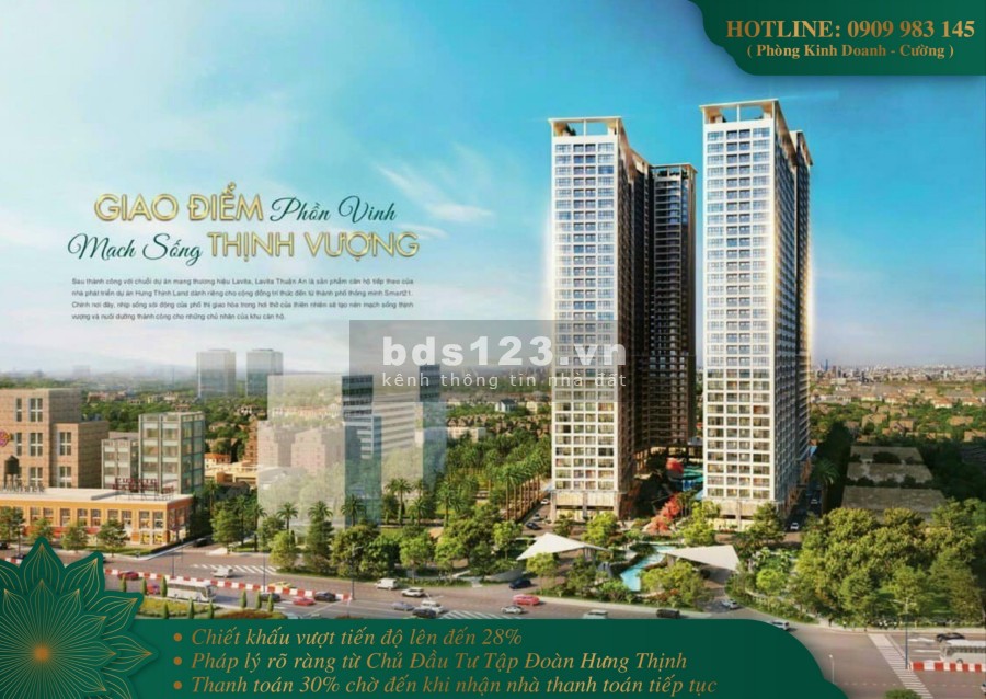 Mở bán Block A Lavita Thuận An Block cuối cùng đẹp nhất dự án, thanh toán linh hoạt
