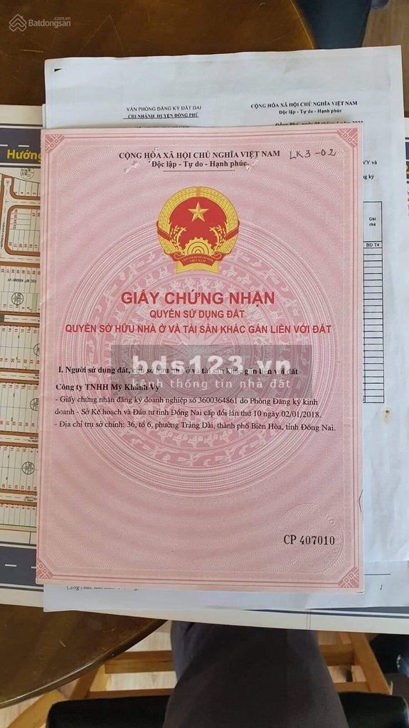 Cạnh khu công nghiệp Bắc Đồng Phú sổ hồng công chứng ngay giá từ 900 triệu. pháp lý đủ
