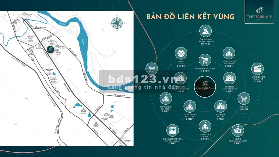 Booking ngay liền kề đẹp nhất The Terrace Lào Cai, chiết khấu 12%, chỉ từ 1.4 tỷ đầu tư sinh lời