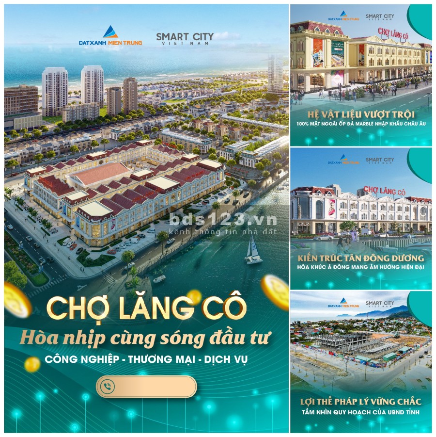 Chỉ 509 TR Sở Hữu Ngay Kiot Chợ Số 1 Lăng Cô chiết khấu cao, thanh toán linh hoạt