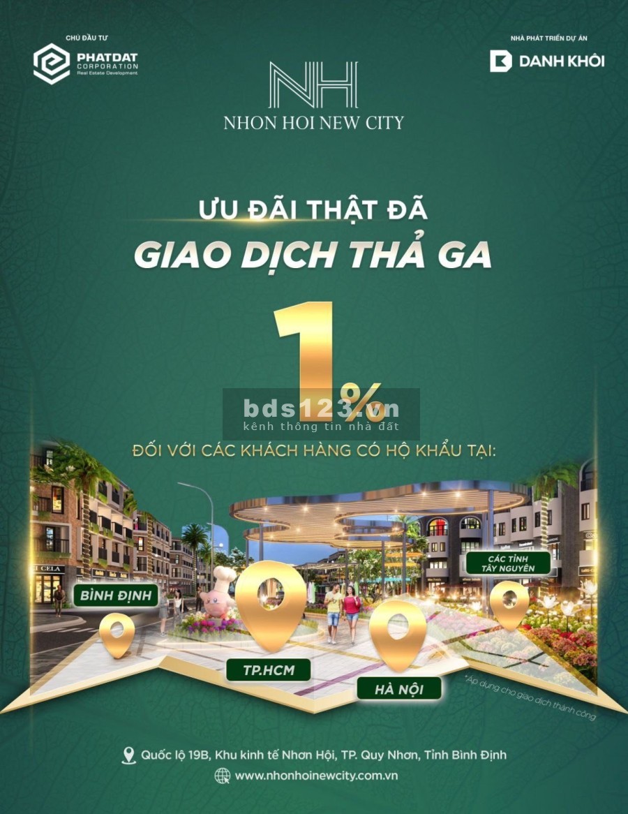 Cần bán nền đất dự án Nhơn Hội New City - Kỳ Co Gateway, pháp lý chính chủ, bàn giao ngay