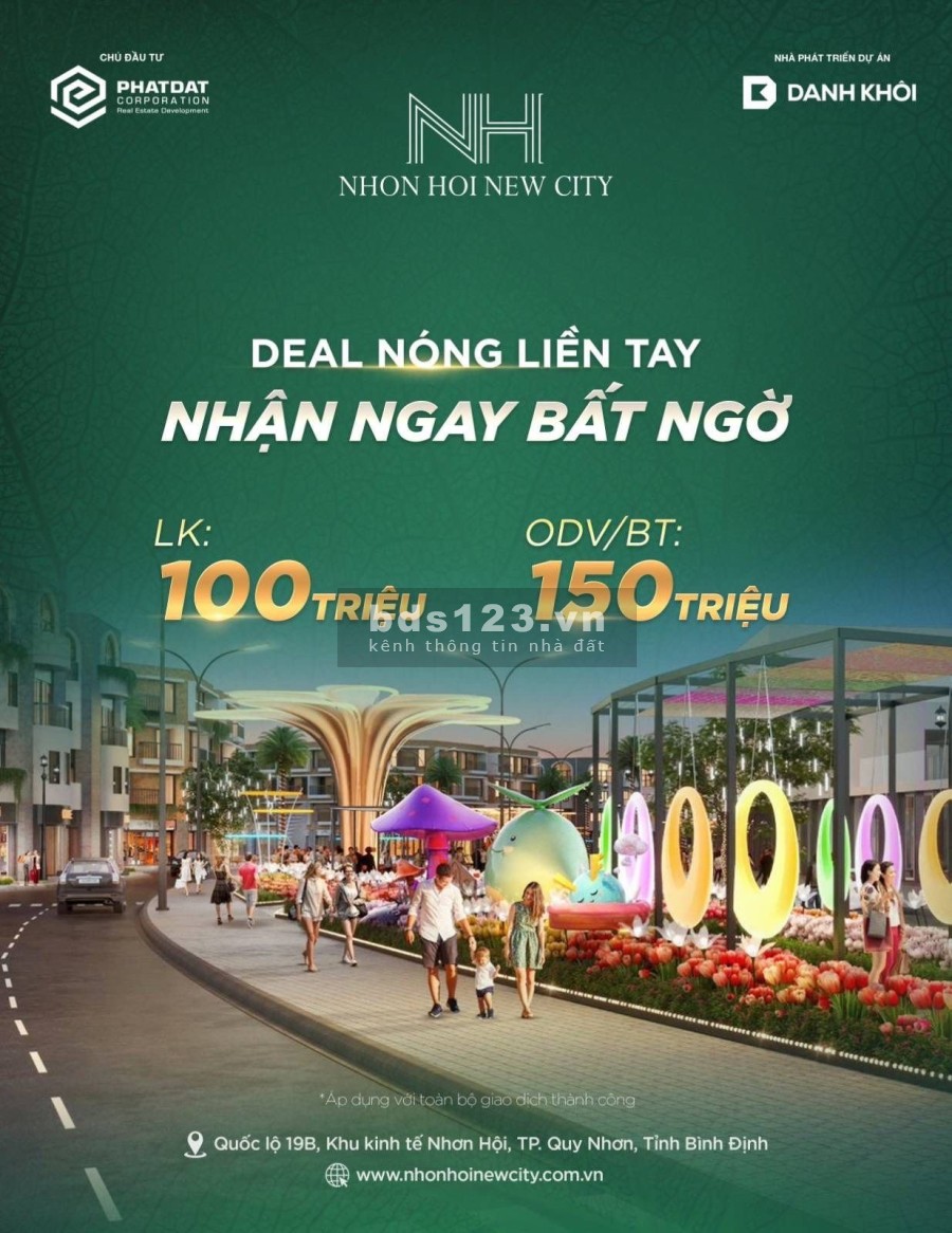 Cần bán nền đất dự án Nhơn Hội New City - Kỳ Co Gateway, pháp lý chính chủ, bàn giao ngay