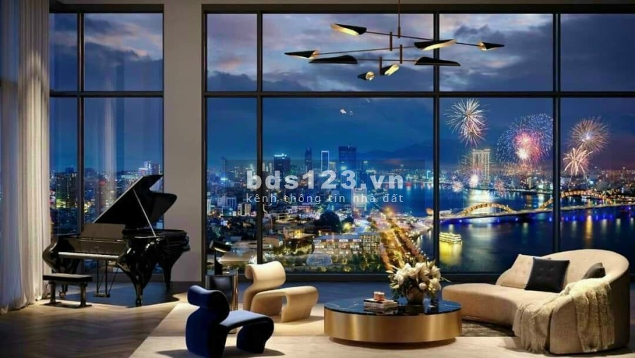 Căn hộ view sông Hàn, hướng biển, ngân tầm giá trị cuộc sống, sổ đỏ lâu dài, pháp lý đủ