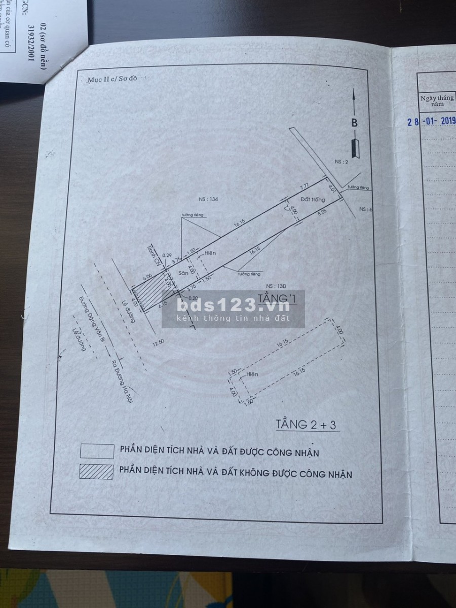 Bán nhà 132 Đặng Văn Bi Phường Bình Thọ Thành Phố Thủ Đức kết cấu 3 tầng đúc