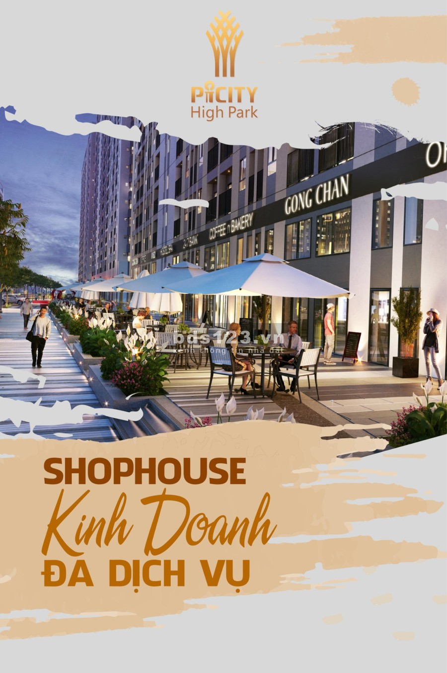 Shophouse Picity High Park Quận 12 thành toán 30% có ngay shophouse vừa kinh doanh vừa ở