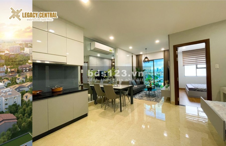 Bán căn hộ cao cấp giá rẻ giáp thành phố Hồ Chí Minh giá đầu tư sinh lời