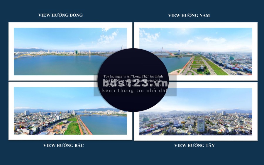 Bán 1 căn hộ tặng 1 dòng sông Hàn ngay trung tâm thành phố Đà Nẵng