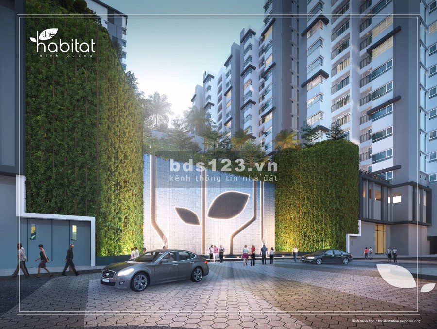 Mở bán căn hộ xanh nhất Thuận An The Habitat Bình Dương tiện ích đẳng cấp, bàn giao ngay