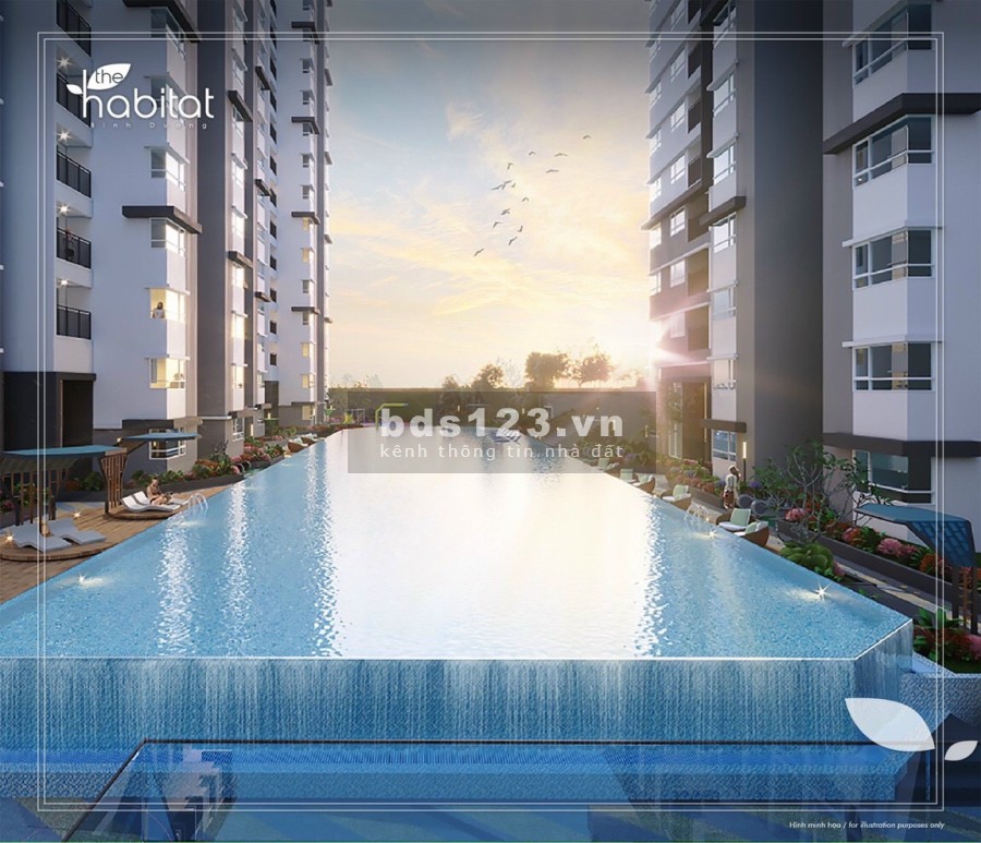 Mở bán căn hộ xanh nhất Thuận An The Habitat Bình Dương tiện ích đẳng cấp, bàn giao ngay