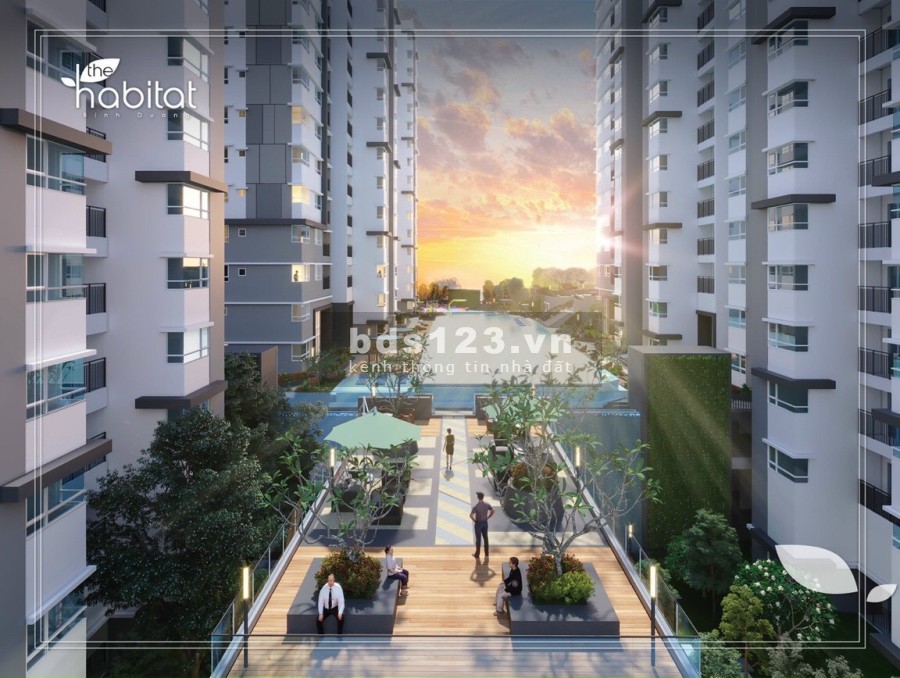 Mở bán căn hộ xanh nhất Thuận An The Habitat Bình Dương tiện ích đẳng cấp, bàn giao ngay