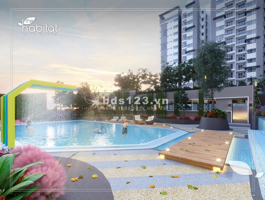 Mở bán căn hộ xanh nhất Thuận An The Habitat Bình Dương tiện ích đẳng cấp, bàn giao ngay