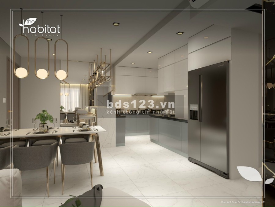 Mở bán căn hộ xanh nhất Thuận An The Habitat Bình Dương tiện ích đẳng cấp, bàn giao ngay