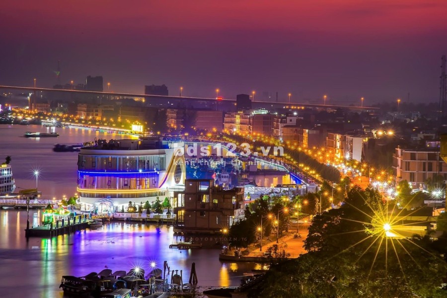 Mỹ Tho Phố đi bộ Bậc nhất Miền Tây - Khu Biệt thự, Villa view sông Tiền, thu hút khách du lịch