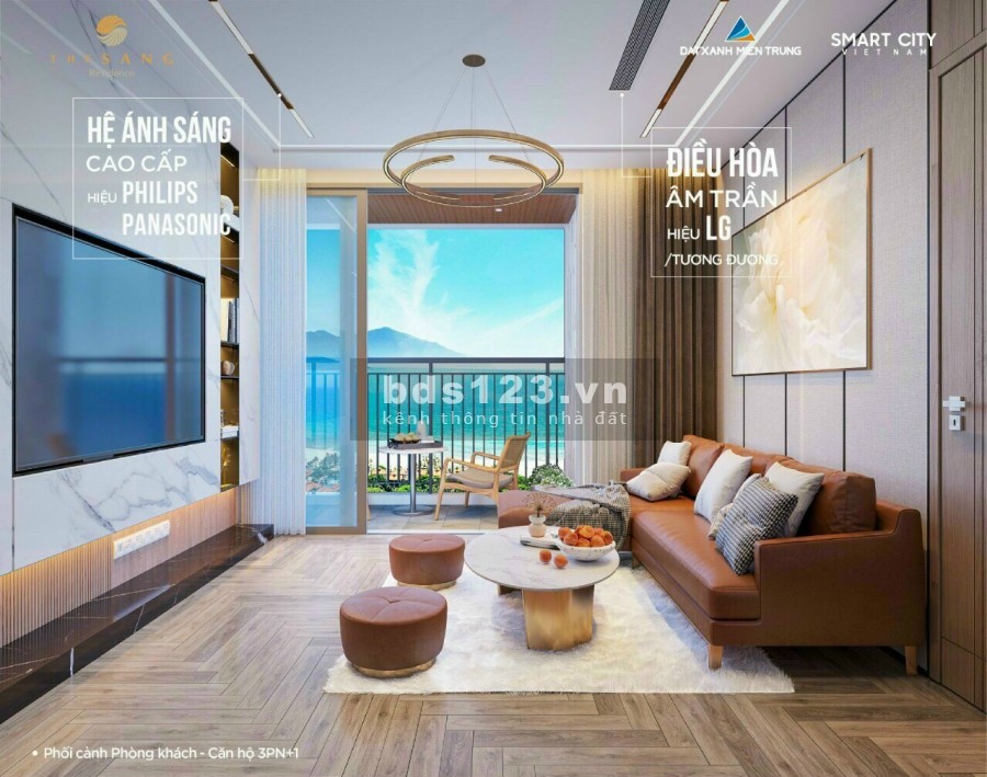 Căn hộ cao cấp 5 sao view biển Mỹ Khê có 1 không 2 tại TP Đà Nẵng