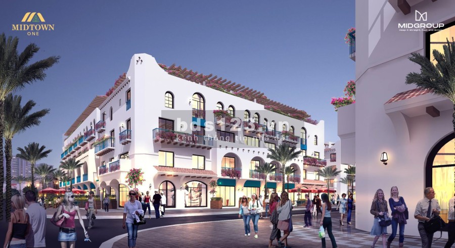 Shophouse nhà phố Midtown One Địa Trung Hải ngay QL 18 giá tốt đầu tư sinh lời cao