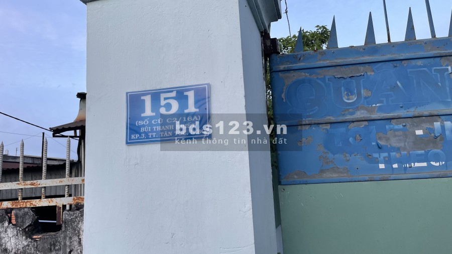 Cho thuê nhà xưởng 1000m2 mặt tiền đường Bùi Thanh Khiết