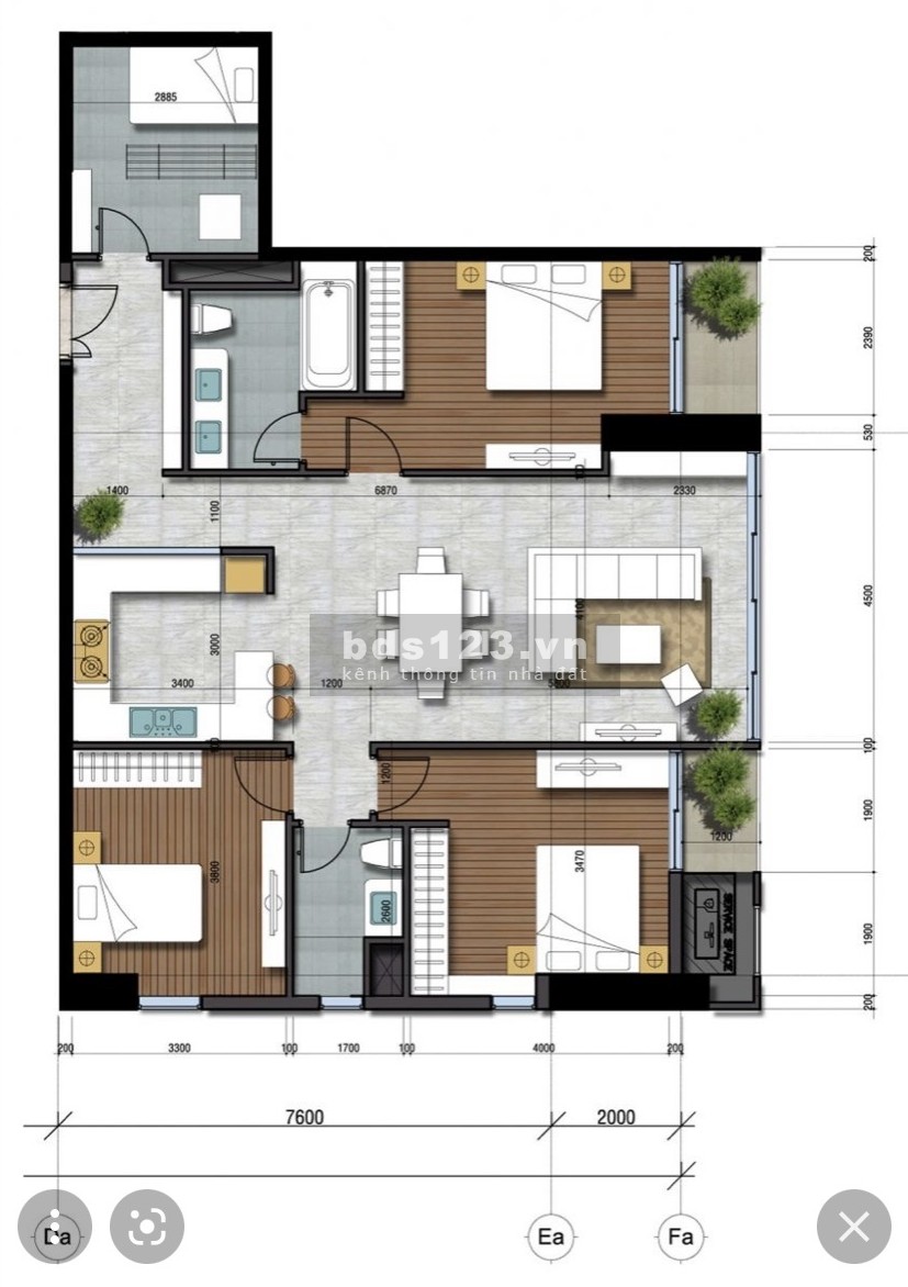 Bán gấp căn hộ Thảo Điền Pearl, Quận 2, Sài Gòn diện tích 131m2 liên hệ 0979829887