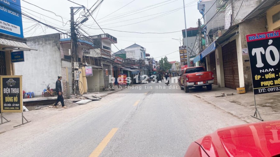 Đất khu trung tâm thị xã Đồng Văn Duy Tiên - Hà Nam đường ô tô tránh nhau
