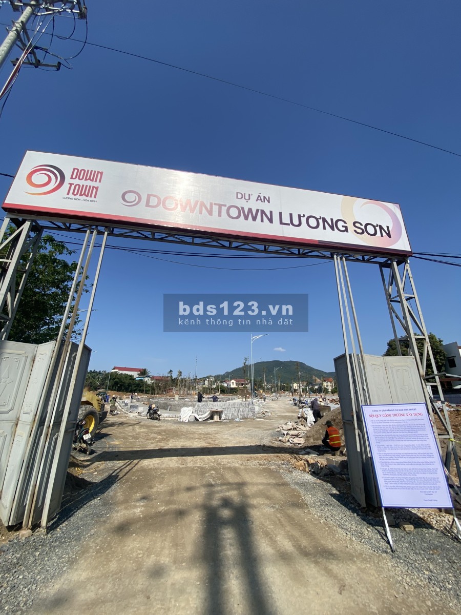 Mở bán chính chủ, chính sách bán hàng tốt nhất Downtown Lương Sơn giá đầu tư sinh lời