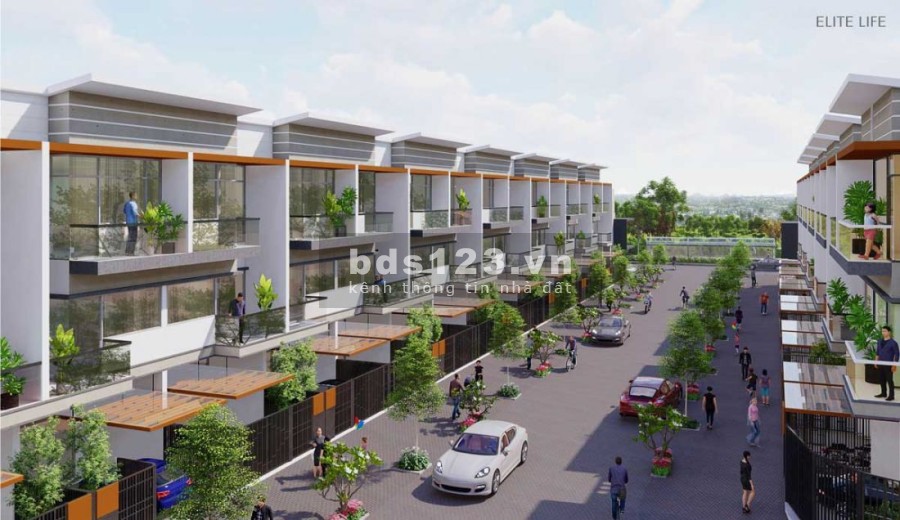 Tân Thái Thịnh mở bán nhà liền kề 1,5 tỷ/căn kết cấu gồm 1 trệt, 2 lầu kiến trúc bao đẹp