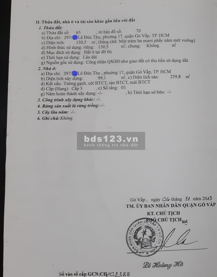 Nhà phố đẹp hẻm xe hơi phường 17 Quận Gò Vấp, giấy tờ pháp lý rõ ràng, bàn giao ngay