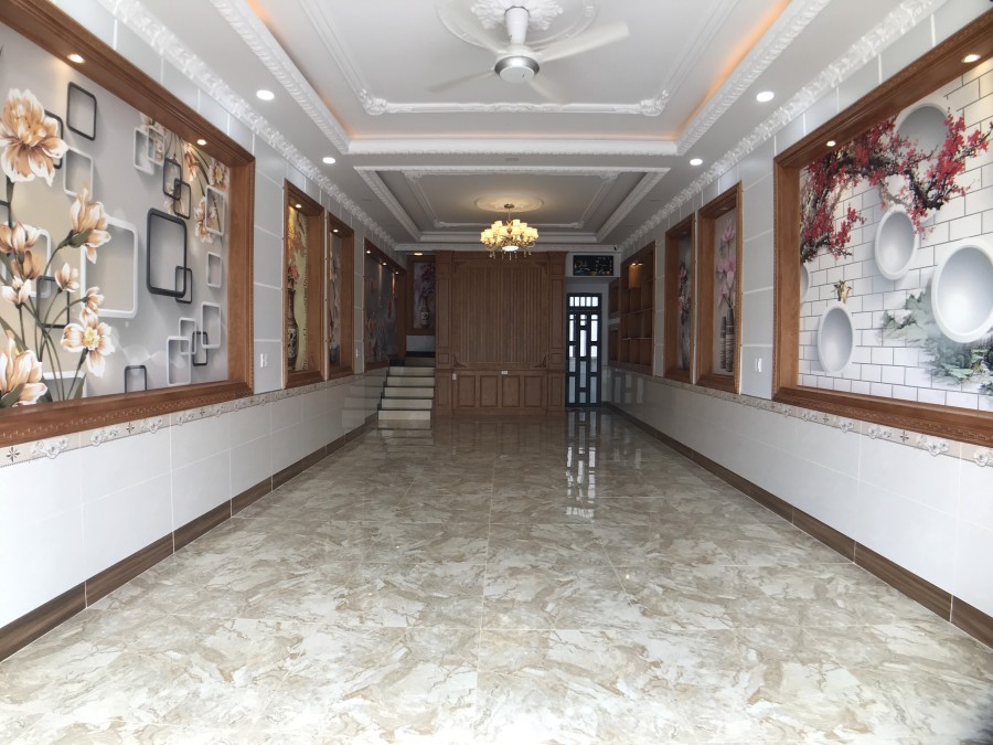 Bán nhà mới mặt tiền 22m thuộc phường Bình An, Dĩ An, giá 5,8 tỷ, 68m2x4T, gara để ô tô rộng rãi