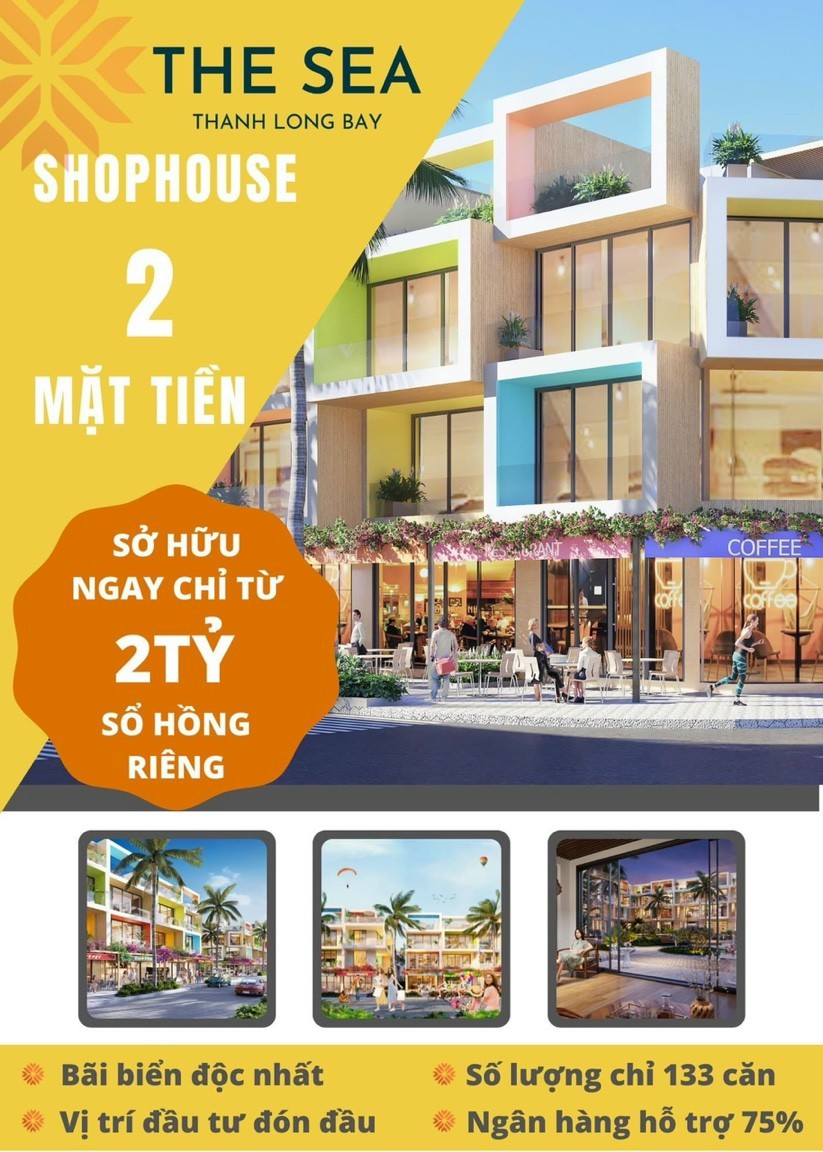 Mở bán 50 căn Nhà phố Thương mại biển sở hữu lâu dài tại Kê Gà BÌnh Thuận