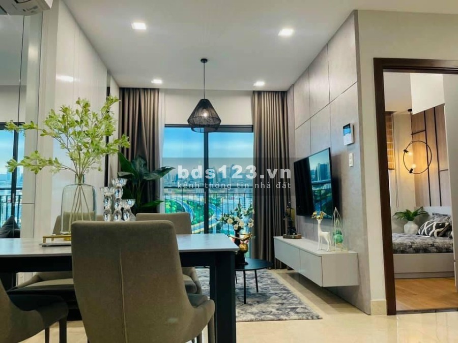 Bán căn chung cư 1PN+ trung tâm Thuận An, giao nhà hoàn thiện kèm thiết bị nội thất cao cấp