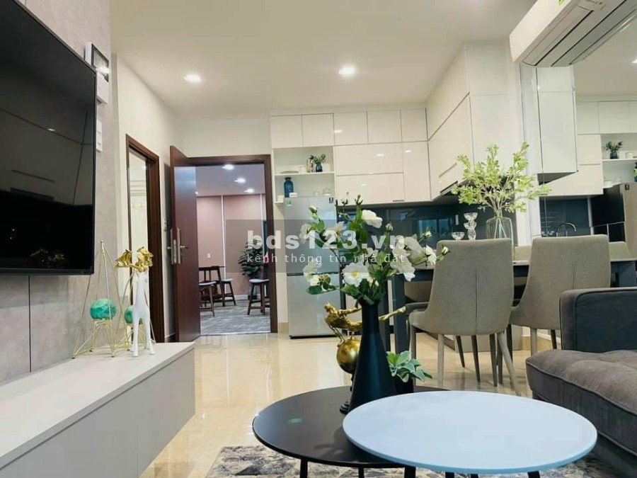 Bán căn chung cư 1PN+ trung tâm Thuận An, giao nhà hoàn thiện kèm thiết bị nội thất cao cấp