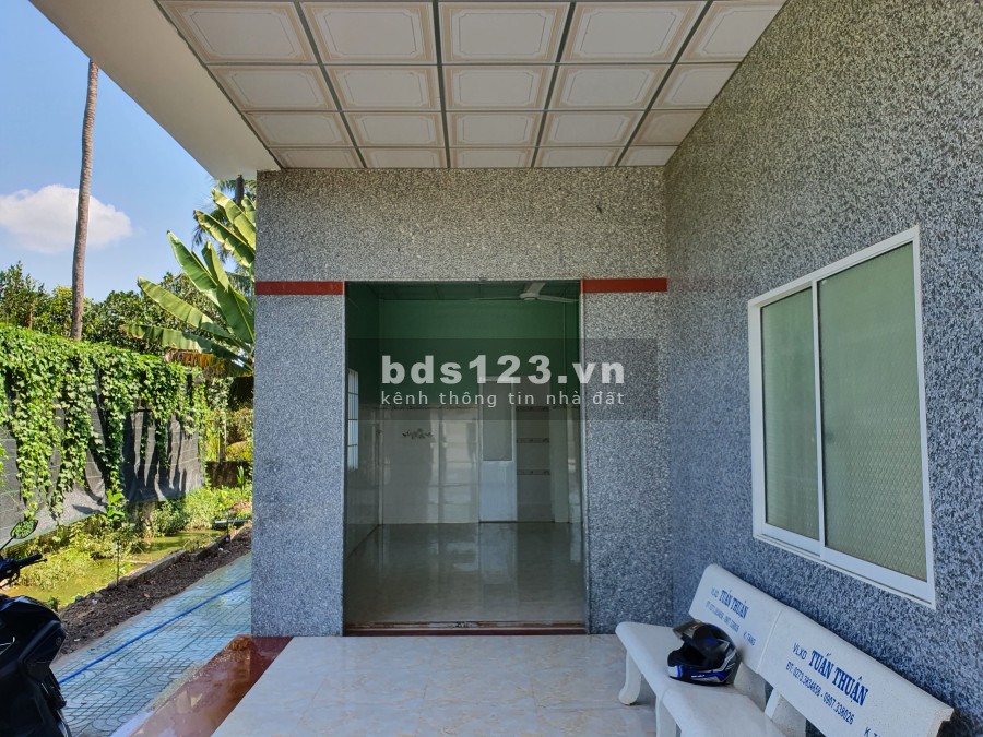 Nhà vườn Tiền Giang 540m2 mới xây đẹp lung linh, nhìn là mê giá 1,8 tỷ