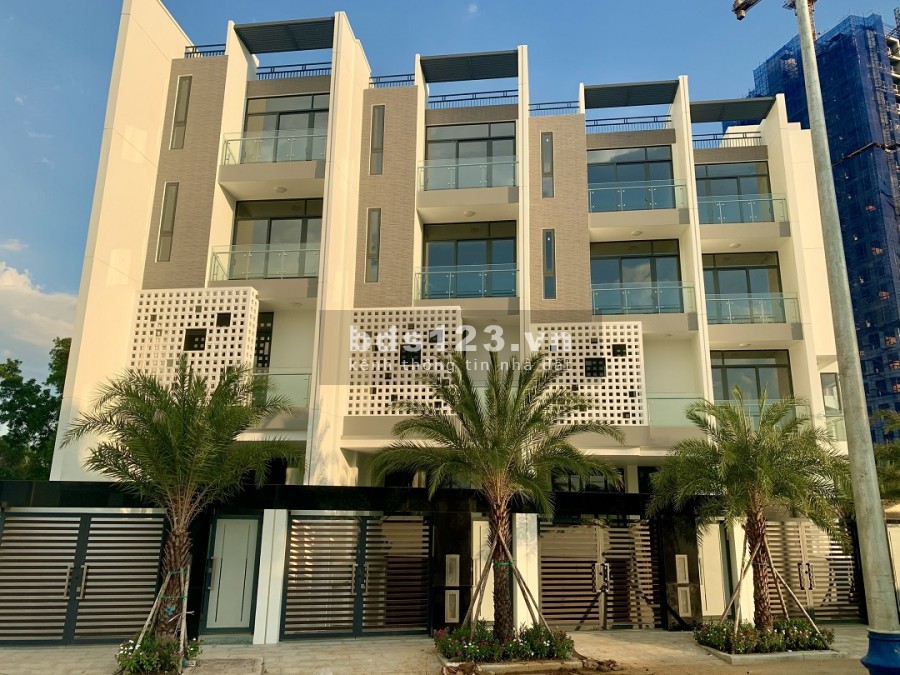 Nhà phố ven sông Quận 2 Precia Riverside giá bán 51.5 triệu/m2, sổ đỏ sẵn, bàn giao ngay