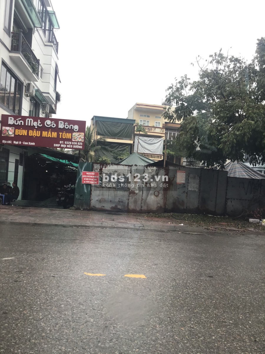 Bán đất mặt đường Cao Xanh sổ đỏ chính chủ mặt tiền đường lớn, giá tốt đầy tư sinh lời