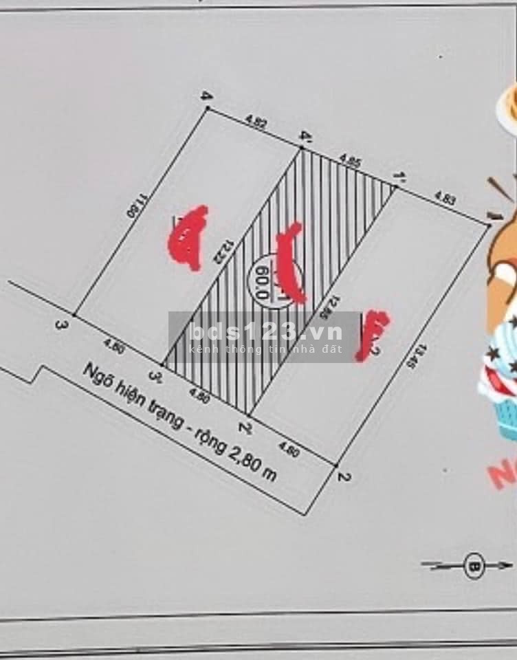 Cần bán 60m mảnh đất Đào Xuyên, Xã Đa Tốn, Gia Lâm sổ chính chủ, bàn giao ngay