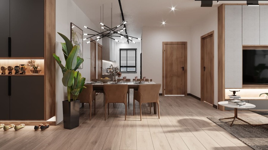 Bán cắt lỗ căn hộ 2PN ban công Đông Nam dự án Feliz Homes Quận Hoàng Mai