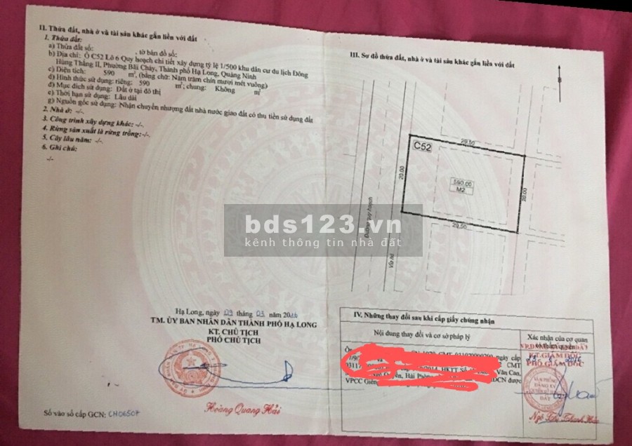 Bán đất khu dân cư dự án Đông Hùng Thắng 2 giá đầu tư, liên hệ 0915746686