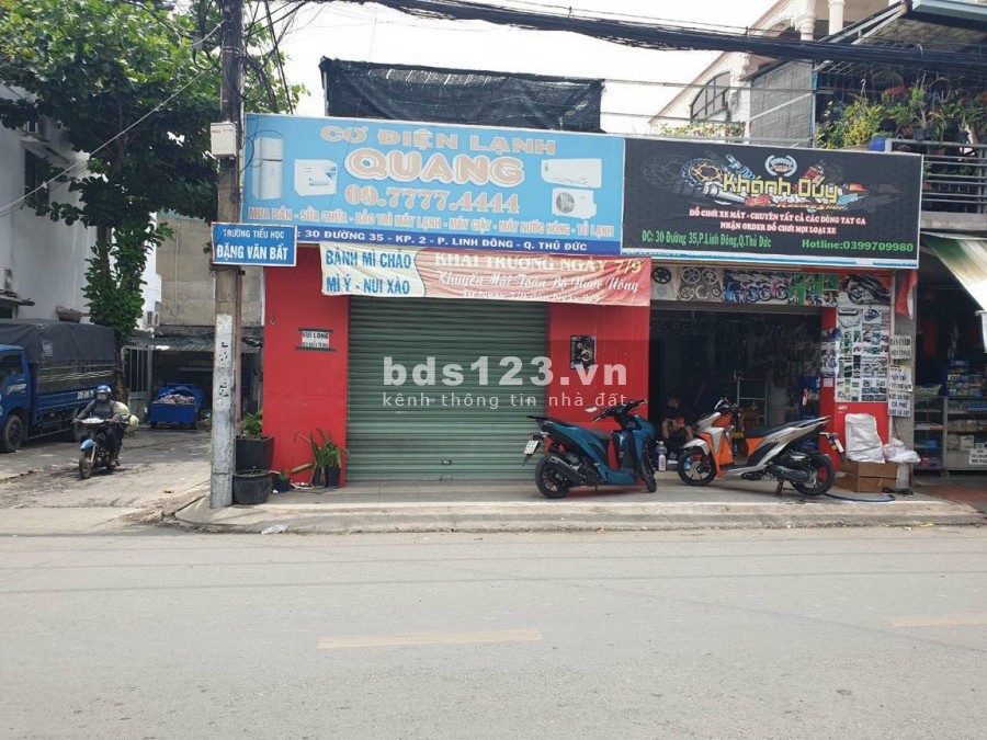 Cần bán gấp nhà mặt tiền đường số 35 Linh Đông Thủ Đức liên hệ 0706226288