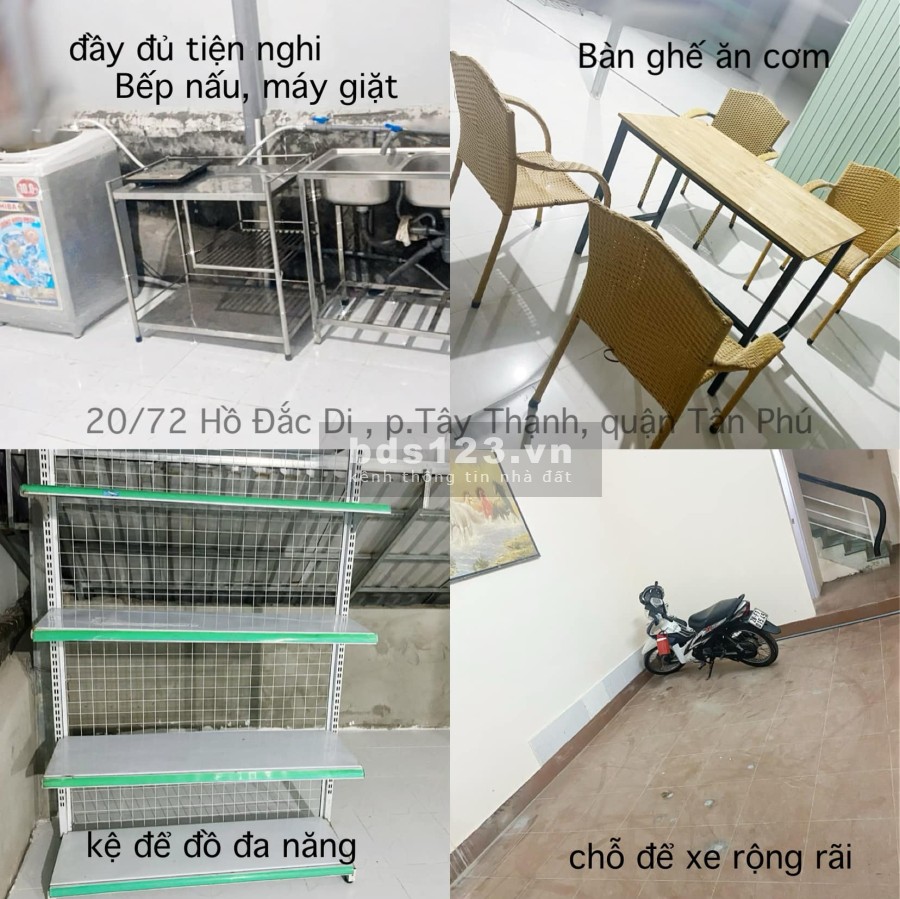 Phòng trọ cho thuê full nội thất giá hơn 3 triệu/tháng khu dân cư đông đúc, tiện ích đủ