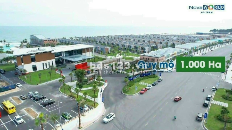 Shophouse trục đường biển 45 mét Novaworld Hồ Tràm ngân hàng hỗ trợ, giá tốt