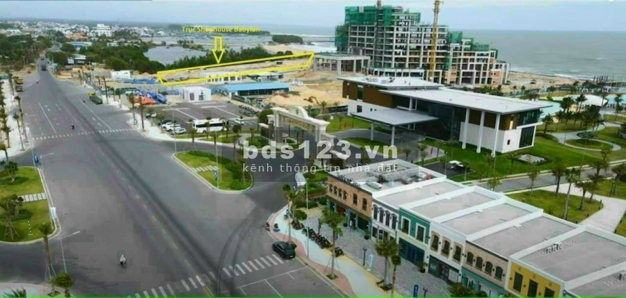 Shophouse trục đường biển 45 mét Novaworld Hồ Tràm ngân hàng hỗ trợ, giá tốt