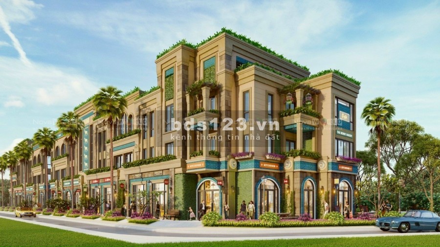 Shophouse trục đường biển 45 mét Novaworld Hồ Tràm ngân hàng hỗ trợ, giá tốt