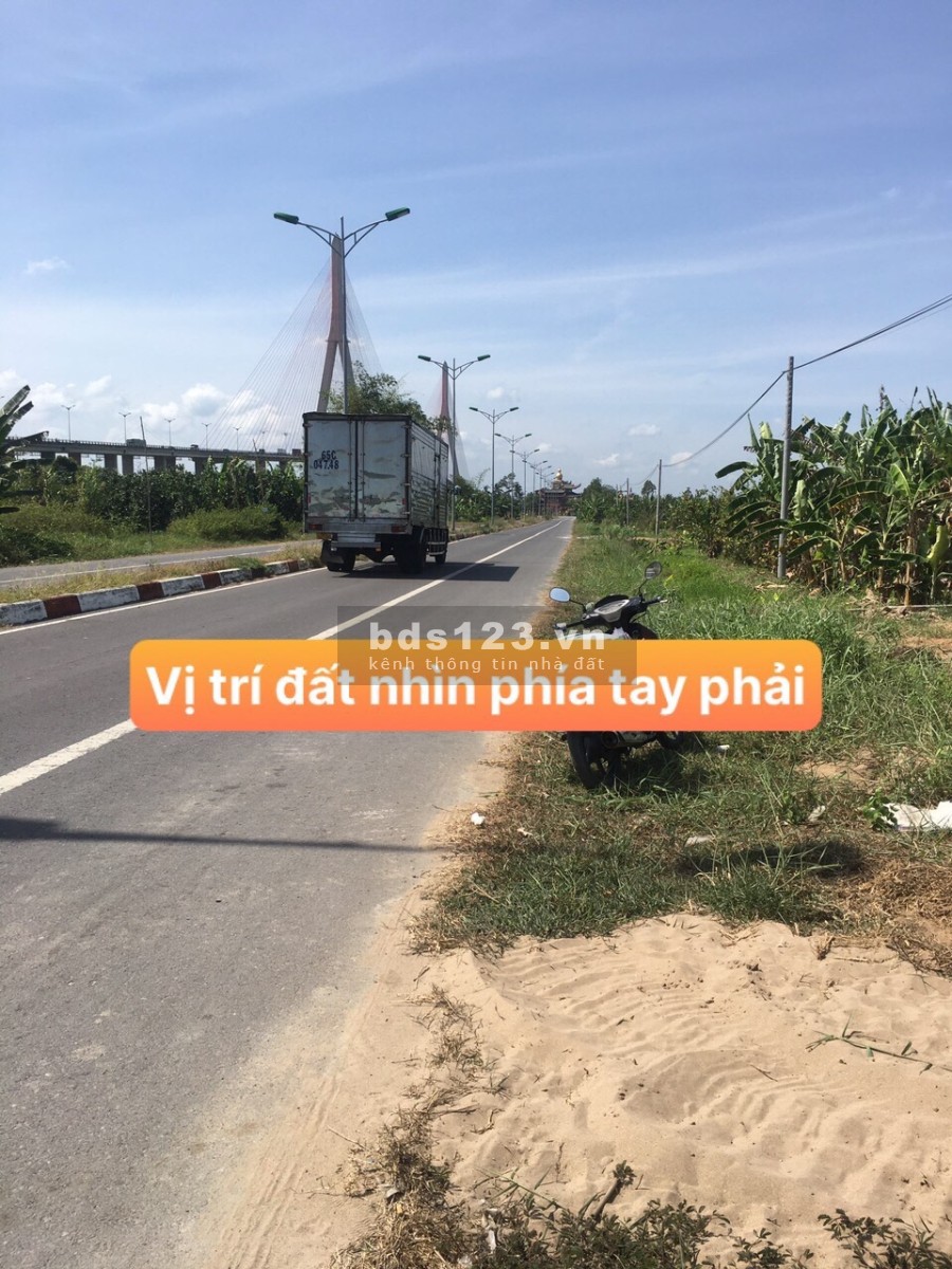 Giảm nhanh 70 triệu - Bán Nền Mặt Tiền Gần KCN Bình Minh, Vĩnh Long