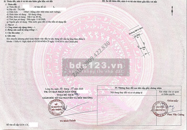 Đất Ở Sổ Sẵn Kẹp Giữa Trung Tâm Hành Chính và khu công nghiệp đầu tư sinh lời - giáp HCM
