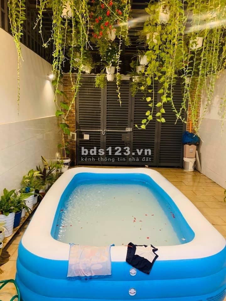 Bán nhà ở mặt tiền đường số 6 phường 15 GV có kết hợp 10 phòng cho thuê cao cấp