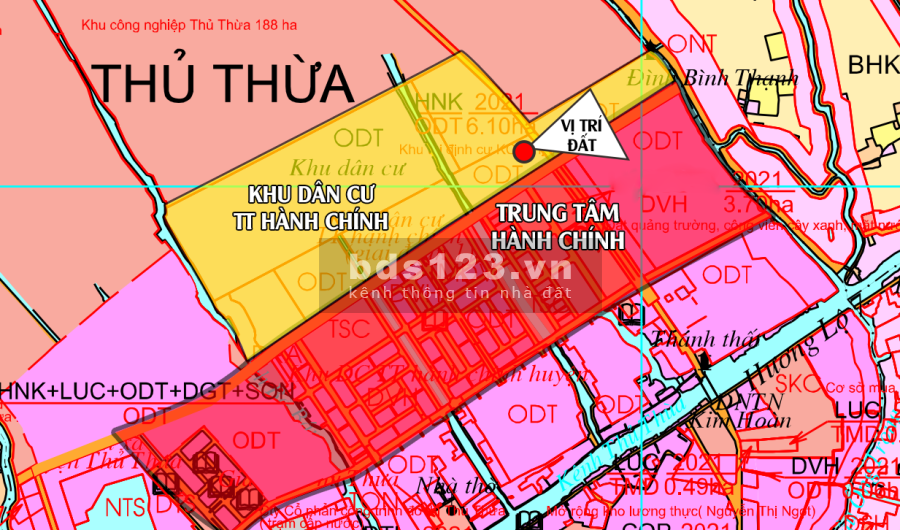 Đất Ở Sổ Sẵn Kẹp Giữa Trung Tâm Hành Chính và khu công nghiệp đầu tư sinh lời - giáp HCM