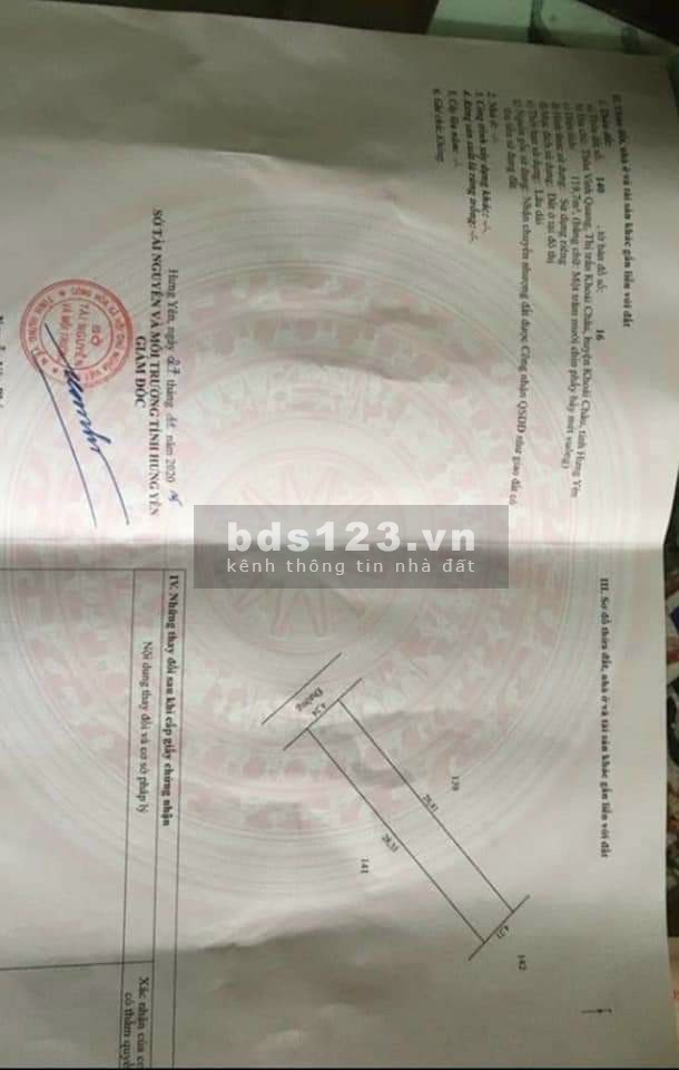 Còn duy nhất 1 lô bds giá rẻ tại Vinh Quang khu dân cư xe ra vào thoải mái