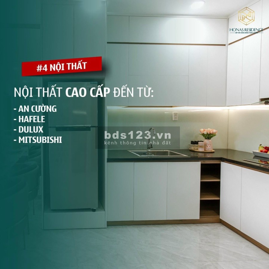 Mở bán căn hộ chung cư cao cấp Honas Residence Tân Vạn, Bình Dương, giá tốt đầu tư