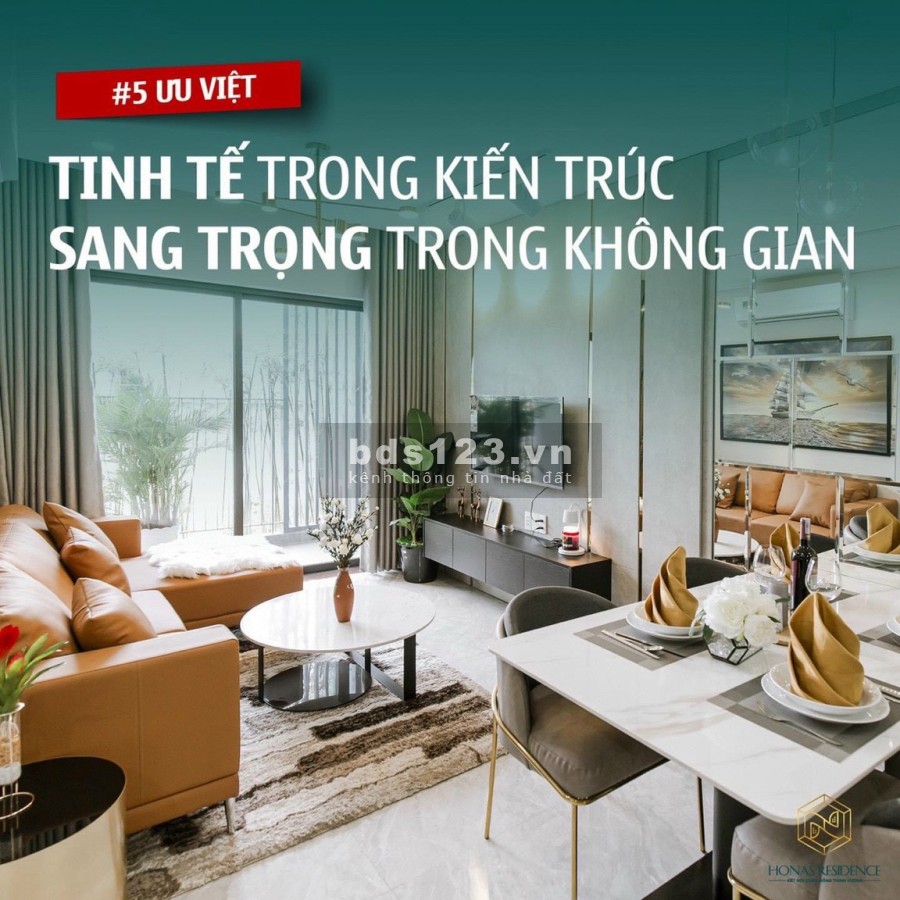 Mở bán căn hộ chung cư cao cấp Honas Residence Tân Vạn, Bình Dương, giá tốt đầu tư