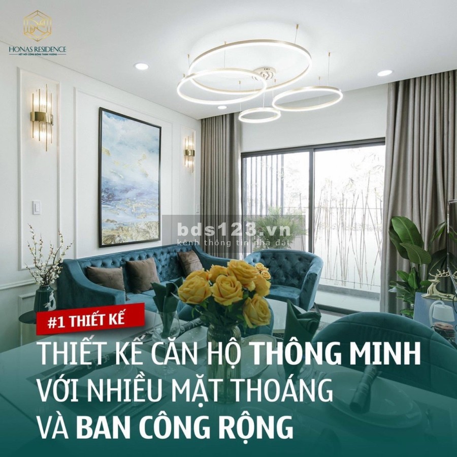 Mở bán căn hộ chung cư cao cấp Honas Residence Tân Vạn, Bình Dương, giá tốt đầu tư