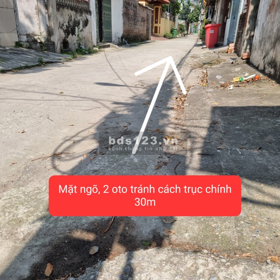Cần bán lô góc thôn Sáp Mai, Võng La, Đông Anh, Hà Nội, liên hệ 0888888888 giá 16 triệu
